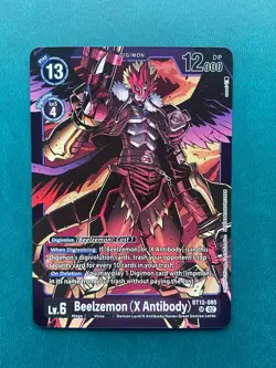 Beelzemon (X Antibody) BT12-085 LM-06 Billion Bullet Digimon Card Game x1 - Image 1