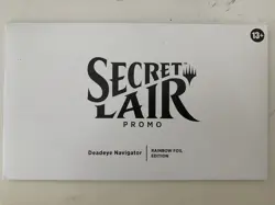 MTG Magic The Gathering - Secret Lair - FOIL Deadeye Navigator Promo Card Sealed - Image 1