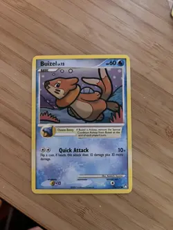 Buizel 75/123 - Mysterious Treasures - Pokemon Card - Image 1