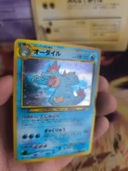 Pokemon Karte Card Impergator Feraligatr Neo Genesis Holo Wotc japanese Exc+ - Image 3