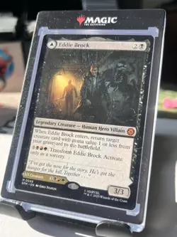 Marvel's Spider-Man: Eternal-Legal Venom Eddie Brock NM Regular MTG Card - Image 1