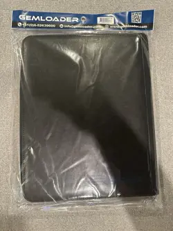 Gemloader Premium Toploader Card Binder 3x4" 216 Pocket Gem Loader New Black - Image 2