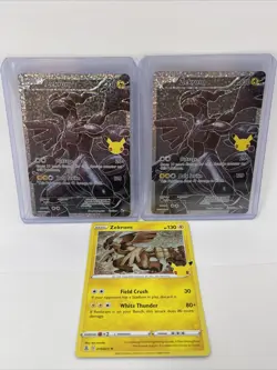 Pokemon Zekrom 114/114 Celebrations Collection Holo AND 010/025 - 30 Card Lot - Image 1