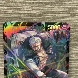 One Piece Card Game Smoker Op02-093 Alt Art Leader Paramount War English - Image 2