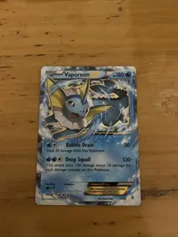 Pokemon TCG Vaporeon EX 24/83 XY Generations Ultra Rare Holo Card - Image 1