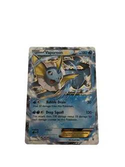 Pokemon TCG Vaporeon EX 24/83 XY Generations Ultra Rare Holo Card - Image 2