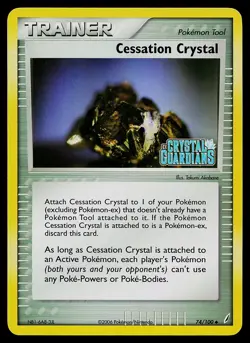 Pokemon Card - Crystal Shard Crystal Guardians 74/100 Stamped - Image 1