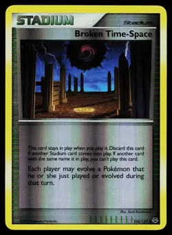Pokemon Card - Broken Time-Space Platinum 104/127 Uncommon Reverse Holo - Image 1