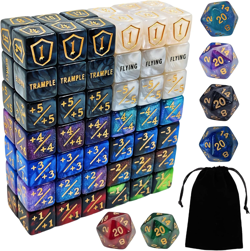 90 PCS MTG Counter Dice Set - Abilitykeyword Counters, -1/+1 Life Counter, Shiel - Image 1