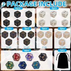 90 PCS MTG Counter Dice Set - Abilitykeyword Counters, -1/+1 Life Counter, Shiel - Image 3