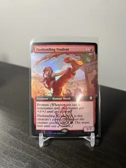 Firebending Student (Extended Art, Foil) MTG: Avatar The Last Airbender - P 0393 - Image 1