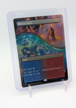 MTG - Shivan Reef - FOIL Borderless Rare #380 - Dominaria United NM - Image 1