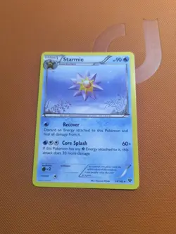 Starmie - 34/146 - Rare NM, English Pokemon XY Base Set - Image 1