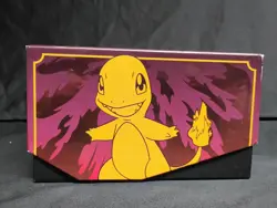 EMPTY Pokemon Scarlet & Violet Obsidian Flames ETB Booster Box Display NO Packs - Image 2