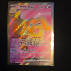 Dachsbun ex 160/142 Stellar Crown SCR Holo Ultra Rare Full Art 2024 NM - Image 1