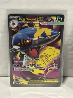 Mega Sharpedo EX 113/094 Full Art English - Phantasmal Flames - Pokemon TCG - Image 1
