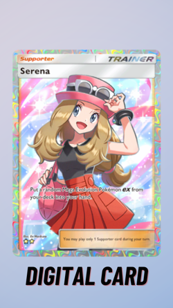 (FAST) Serena Full Art Crimson Blaze Pokemon TCG Pocket 2 Star ?? (English) - Image 1