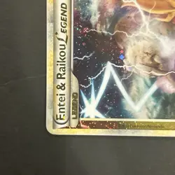 Pokemon TCG English Entei & Raikou Legend (top) 90/95 Unleashed Holo - Image 4