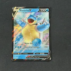 Blastoise V SWSH101 Sword & Shield Black Star Promo LP Pokemon TCG - Image 1