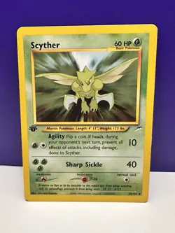 SCYTHER NEO DESTINY 1ST EDITION 55/105 2000 POKEMON TCG - Image 1