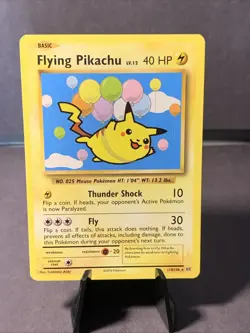 Pokemon TCG Flying Pikachu #110/108 XY Evolutions Secret Rare NM 2016 - Image 1