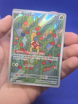 Pokemon ME01: Mega Evolution Shuckle 136/132 Illustration Rare NM - Image 2