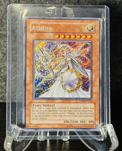 YuGiOh! TCG - ATHENA [PP02-EN018] SECRET RARE - Unlimited Ed - Near Mint (NM) - Image 1