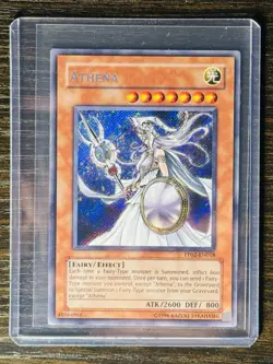 YuGiOh! TCG - ATHENA [PP02-EN018] SECRET RARE - Unlimited Ed - Near Mint (NM) - Image 2