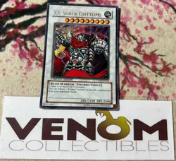 1x (VLP) - XX-Saber Gottoms - CT06-ENS04 - Secret Rare - Limited Edition YuGiOh - Image 1