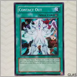 Contact Out - GLAS-EN045 - Common Unlimited Yugioh - Image 1