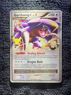 Garchomp C LV.X 145/147 Celebrations Classic Collection Holo Pokemon TCG Card NM - Image 1