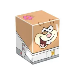Ultimate Guard Squaroes 100+ Standard Card Deck Box SpongeBob SquarePants Sandy - Image 1