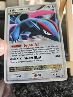 Pokemon Card Salamence LV X 98/99 Platinum Arceus Holo Rare - Image 3