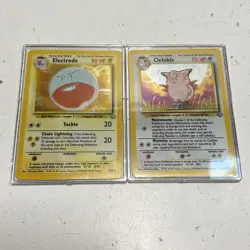 1999 Pokemon Holographic Jungle Trading Card Singles (Set Of 2) - Image 2