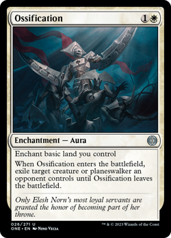 Ossification FOIL Phyrexia: All Will Be One NM Uncommon CARD ABUGames - Image 1