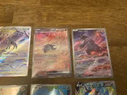 Japanese Pokemon 17 Card Lot - Miraidon, Koriadon, Groudon, Yveltal, Glaceon - Image 3