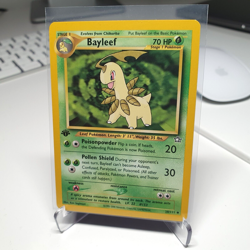 Pokemon card Bayleef 1st Edition 28/111 Neo Genesis Near Mint - Image 1
