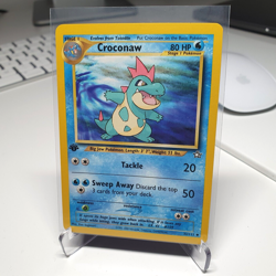 Pokemon card Croconaw 1st Edition 32/111 Neo Genesis Near Mint - Image 1