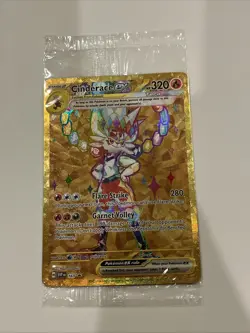 Cinderace ex 163 Sv: Scarlet & Violet Holo SEALED PROMO Pokemon Card - Image 1