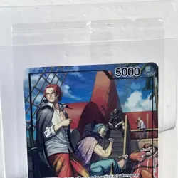 One Piece Shanks Leader PSA Exclusive Promo Card #OP09-001 Sealed - Image 2