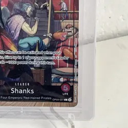 One Piece Shanks Leader PSA Exclusive Promo Card #OP09-001 Sealed - Image 4
