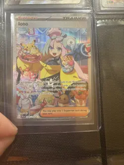Pokemon TCG Paldea Evolved Trainer Card Iono, Mint Holo, 269/193 - Image 1