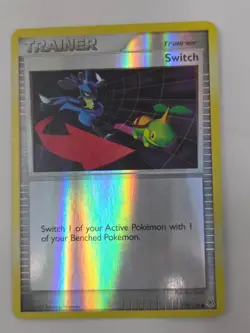 Pokemon Trainer Switch 119/130 Diamond & Pearl 2007 Holo Reverse Card - Image 1