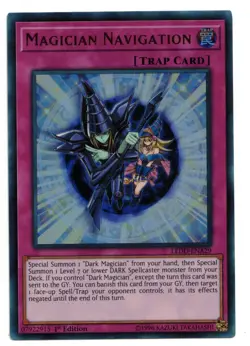 Yu-Gi-Oh Card: Magician Navigation LEDD-ENA29 Ultra Rare 1st Edition! EX - Image 1