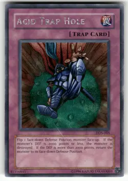 Acid Trap Hole (Dark Duel Stories) Yu-Gi-Oh! Video Game Promotional Cards LP - Image 1