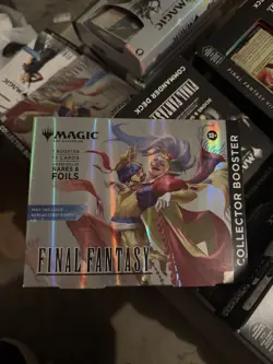 Magic The Gathering Final Fantasy Collector Omega Trading Card Box LOT OF 4 - Image 1