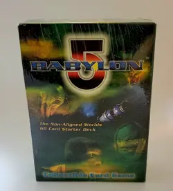 BABYLON 5 CCG The Non-Aligned Worlds 60 Card Starter Deck (BRAND NEW) - Image 1