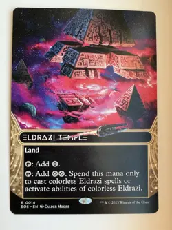 Eldrazi Temple (14) (Borderless) Edge of Eternities: Stellar Sights Regular MTG - Image 1