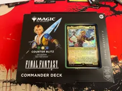 Magic the Gathering Final Fantasy Sealed Tidus Counter Blitz Commander Deck - Image 1