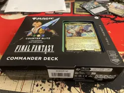 Magic the Gathering Final Fantasy Sealed Tidus Counter Blitz Commander Deck - Image 5